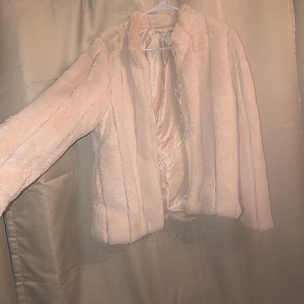 Fur long sleeve